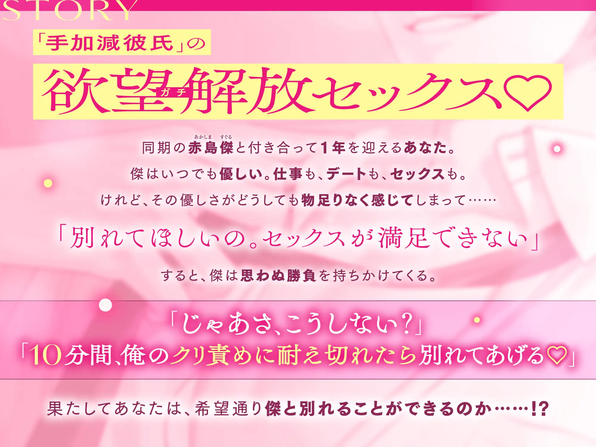 キャラクター設定が確認できるサンプル